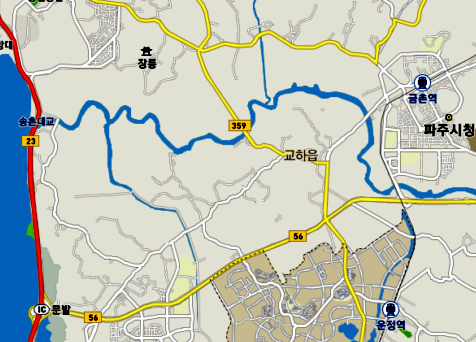 문산제일고(자유로방면) 이미지